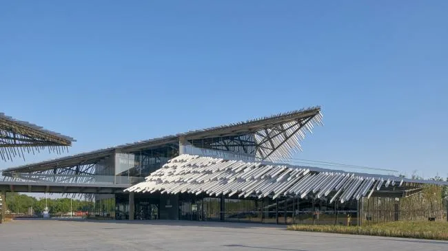 BIM Architecture | Photography: Yangcheng Lake Passenger Hub/Kengo Kuma Architecture Urban Design Firm