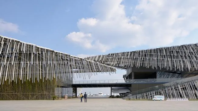 BIM Architecture | Photography: Yangcheng Lake Passenger Hub/Kengo Kuma Architecture Urban Design Firm