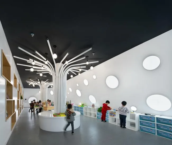 BIM Architecture | A Touchable Utopia, a Realizable Fantasy Country - Candy Fantasy Garden/Xi'an Dika Kindergarten Design Center