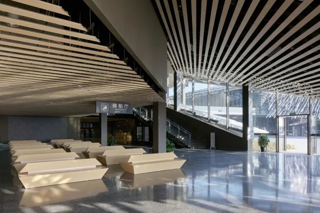 BIM Architecture | Photography: Yangcheng Lake Passenger Hub/Kengo Kuma Architecture Urban Design Firm