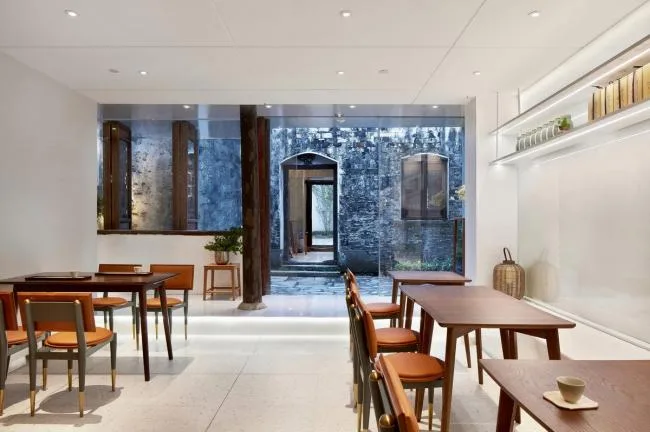 BIM architecture | Awakening memories, old houses with a sense of vicissitudes and era: Reform of Elegant Tea Court/Nanjing Yueshi Space Design