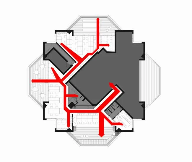 BIM Architecture | Turbulence - Reform of Limu New Studio/Limu Design Seminar Room