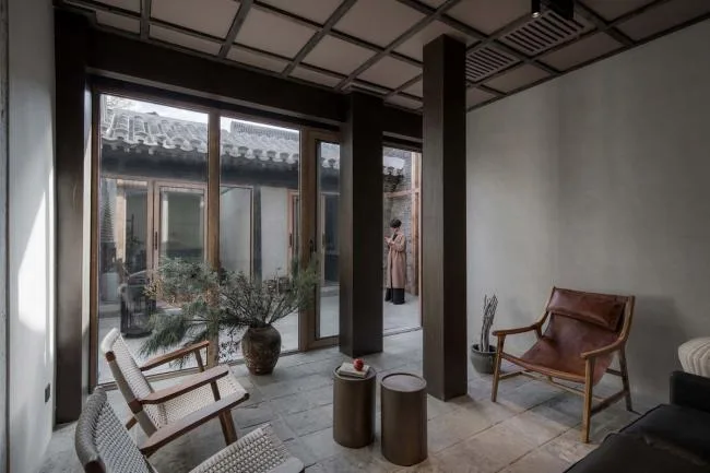 BIM Architecture | Confidential Tavern in Old Beijing Hutongs: Courtyard Reform/IELTS Rui Design Seminar Room
