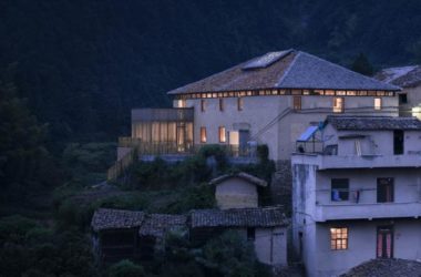 BIM Architecture: Village Library in Hilly Terrain by Qianfeng Songyang, Chen Jiazhan, and Bu Yi Bookstore/Zhang Lei Joint Architectural Firm-BIM WORLD