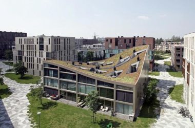 BIM Architecture: Dutch Hidden Delights Apartments by NL Architects Inspired by a Flag Dancing in the Wind-BIM WORLD