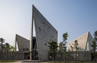BIM Architecture: Viettel External Studio by Wu Zhongyi - Balancing Light, Shadow, and Openings-BIM WORLD