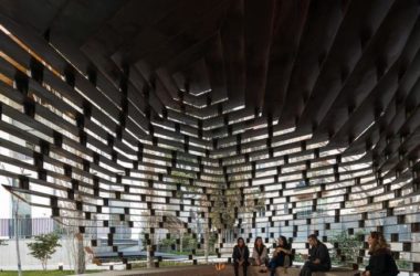 BIM Architecture: Designing a Pillarless Canopy with Ancient Fish Scale-Inspired Flake Elements by Olgooco-BIM WORLD