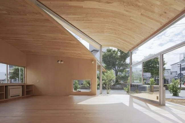 BIM Architecture | Under Mount Fuji, the gentle and charming curves: Toranoko Nursery/Takashige Yama * * * Office