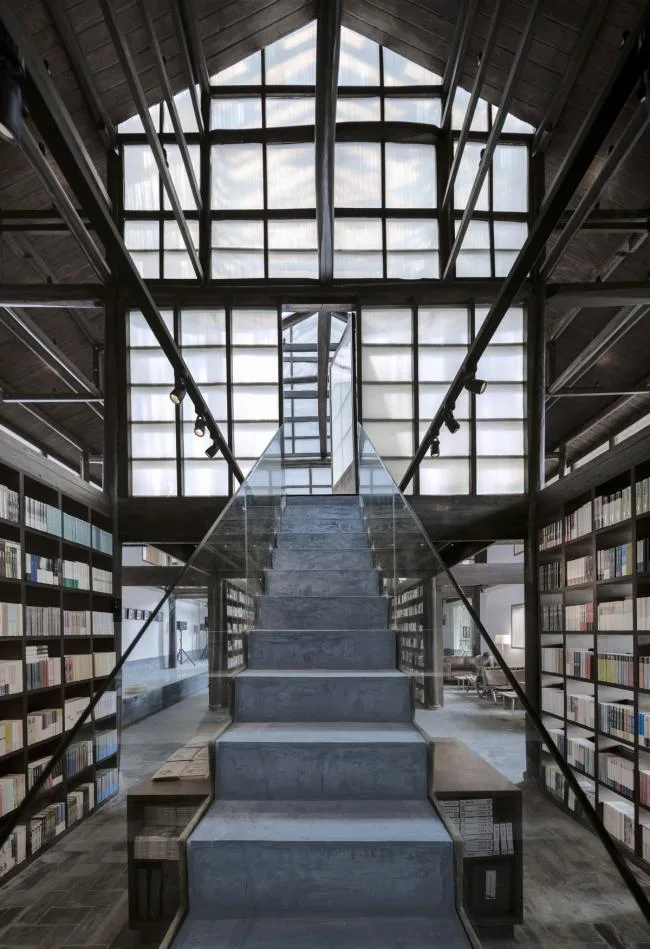 BIM Architecture | Village Library in Hilly Settlements: Qianfeng Songyang Chen Jiazhan Bu Yi Bookstore/Zhang Lei Joint Architectural Firm