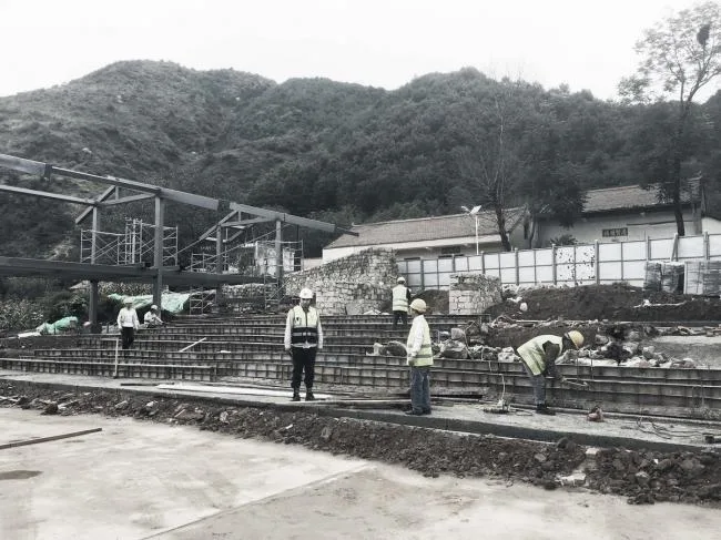 BIM Architecture | Landscape Design of Youfangping Village, Jiujianfang Town, Lantian County/Northwest Architectural Design and Research Institute · Architectural Decoration and Situation Art Engineering Design and Research Institute