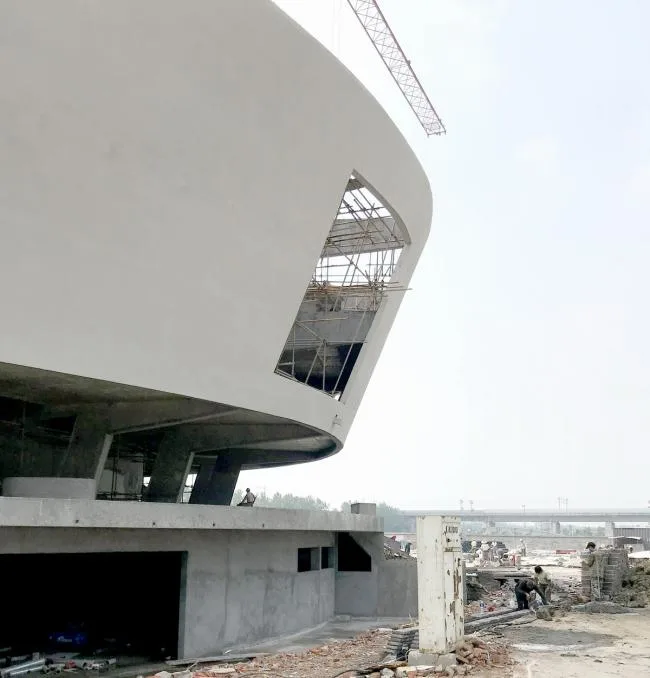 BIM Architecture | Quiet as a Virgin, Flowing with Light - China Textile City Fashion announces cinema/WAU Architecture Firm