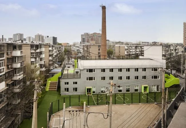 BIM Architecture | Giving Children an 'Island' - Yitu School Beijing Campus/Crossboundaries