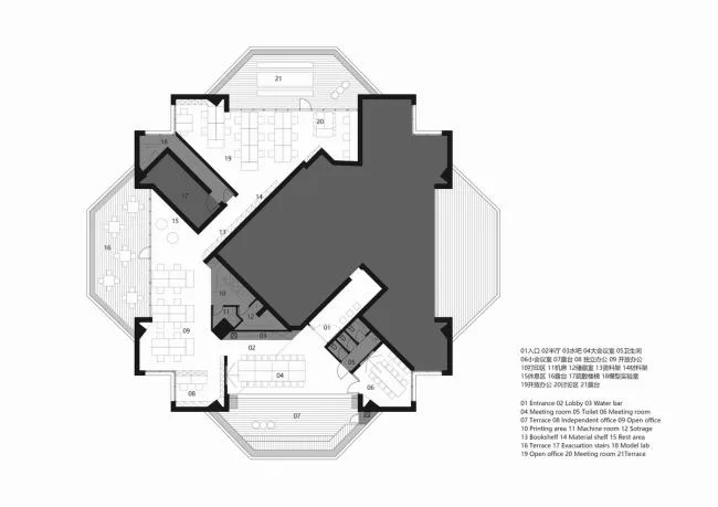 BIM Architecture | Turbulence - Reform of Limu New Studio/Limu Design Seminar Room