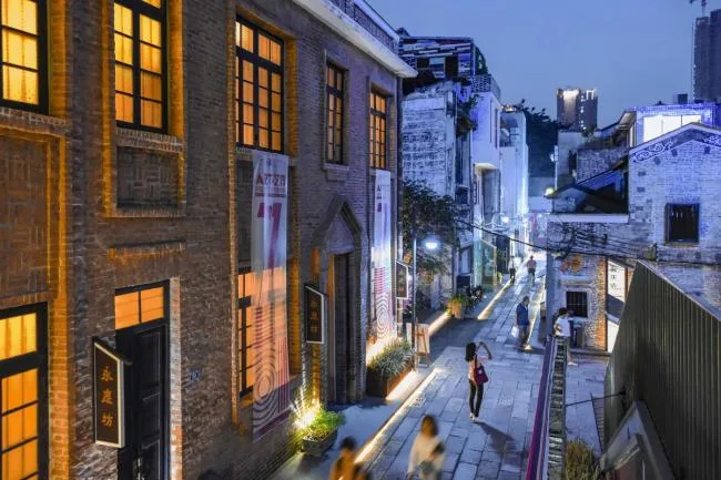 BIM Architecture | Xiguan Old Town Enning Road Yongqingfang Street Reform/Vertical Beam Society Architectural Design