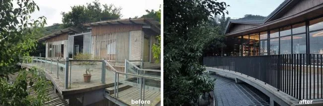 BIM Architecture | Maolin Qingquan, Burning Spray Nose Drinking Tea: Tea Words Not Elegant House/Hehe Design Studio