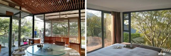 BIM Architecture | Maolin Qingquan, Burning Spray Nose Drinking Tea: Tea Words Not Elegant House/Hehe Design Studio