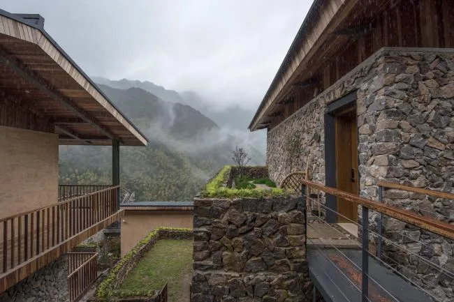 BIM Architecture | Artificial Natural - Songyang Yuanshe · Lanshushan House/Gad · Line+Studio