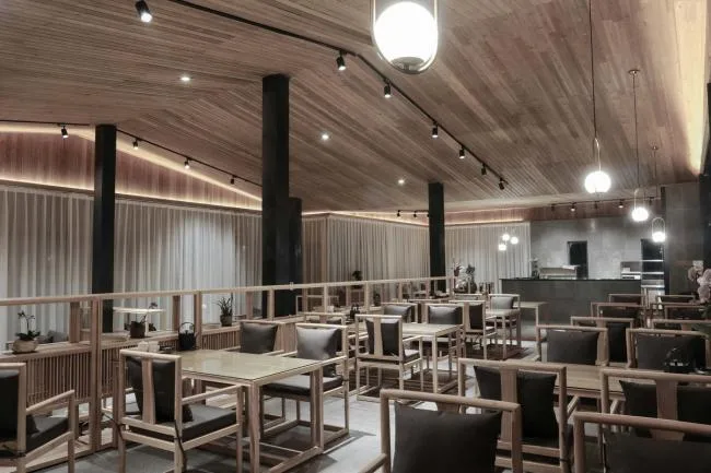 BIM Architecture | Maolin Qingquan, Burning Spray Nose Drinking Tea: Tea Words Not Elegant House/Hehe Design Studio