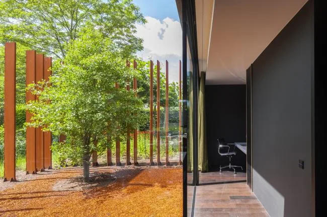 BIM Architecture | Belgian Weathering Steel Room/DMOA Architecten
