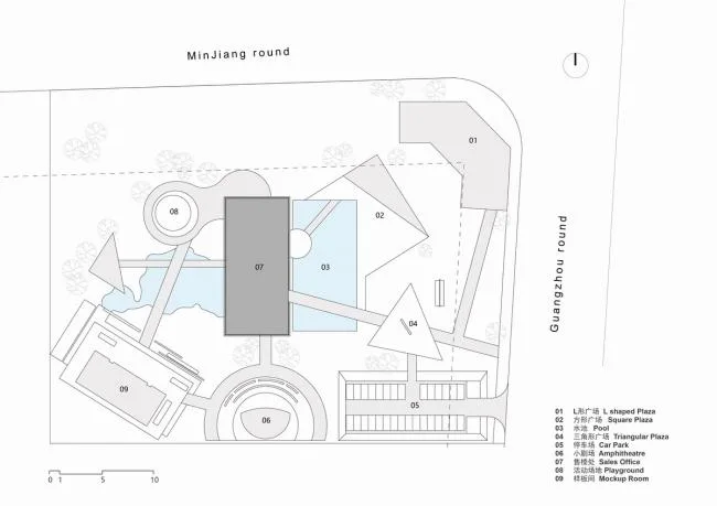 BIM Architecture | Bamboo and Pine Blossoms, Like a Magical Crystal - Guangzhou Road No.1 Courtyard/AOE | Construction Team