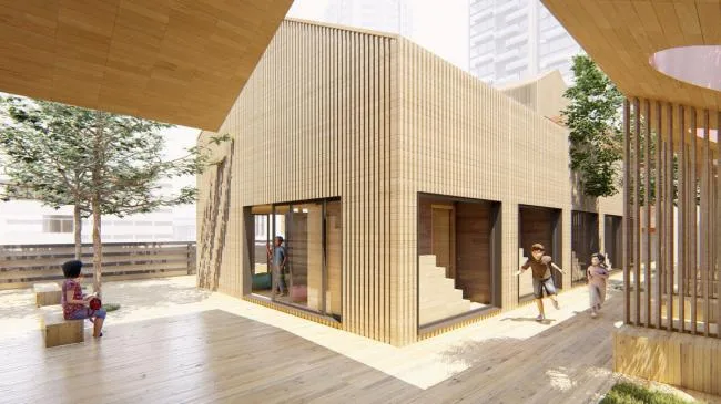 BIM Architecture | Design for Tomorrow | Reform and Architectural Design of Dongchang Primary School in Shenzhen/HYP-ARCH by Hope Group