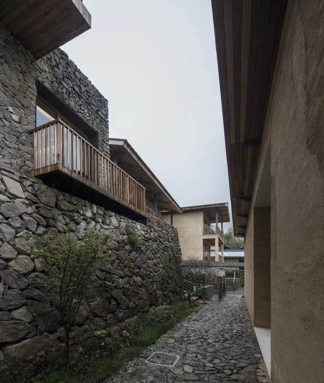 BIM Architecture | Artificial Natural - Songyang Yuanshe · Lanshushan House/Gad · Line+Studio