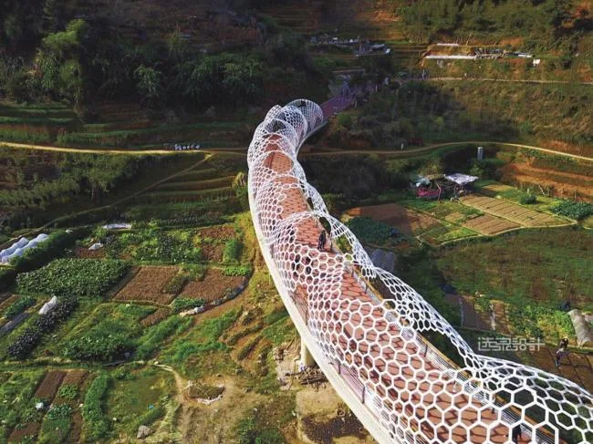 BIM Architecture | Fragrant Local Scenery Blossoming on the Outskirt - Fujian Datian Greenway Plan Design/Shanghai Xuan Quan Design