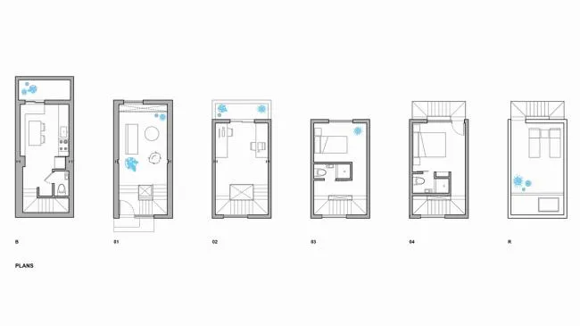 BIM Architecture | Although a sparrow may be small, it is well-equipped: American Mini Tower Apartment/ISA - Interface Studio Architects