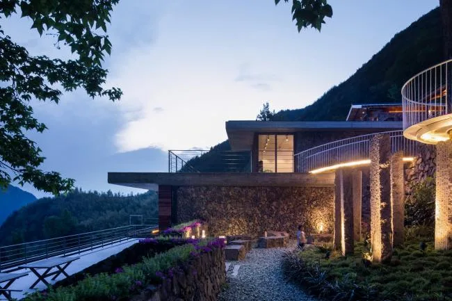 BIM Architecture | Artificial Natural - Songyang Yuanshe · Lanshushan House/Gad · Line+Studio