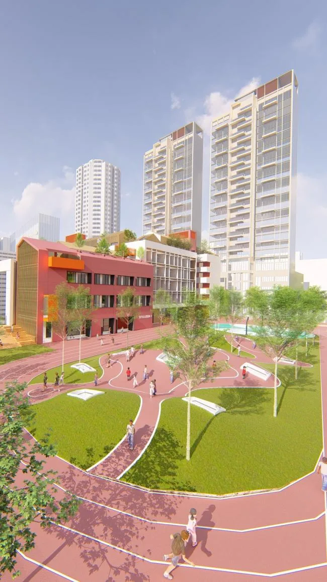 BIM Architecture | Design for Tomorrow | Reform and Architectural Design of Dongchang Primary School in Shenzhen/HYP-ARCH by Hope Group