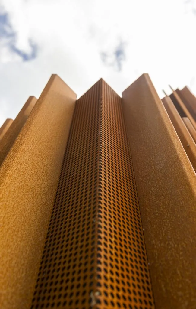 BIM Architecture | Belgian Weathering Steel Room/DMOA Architecten