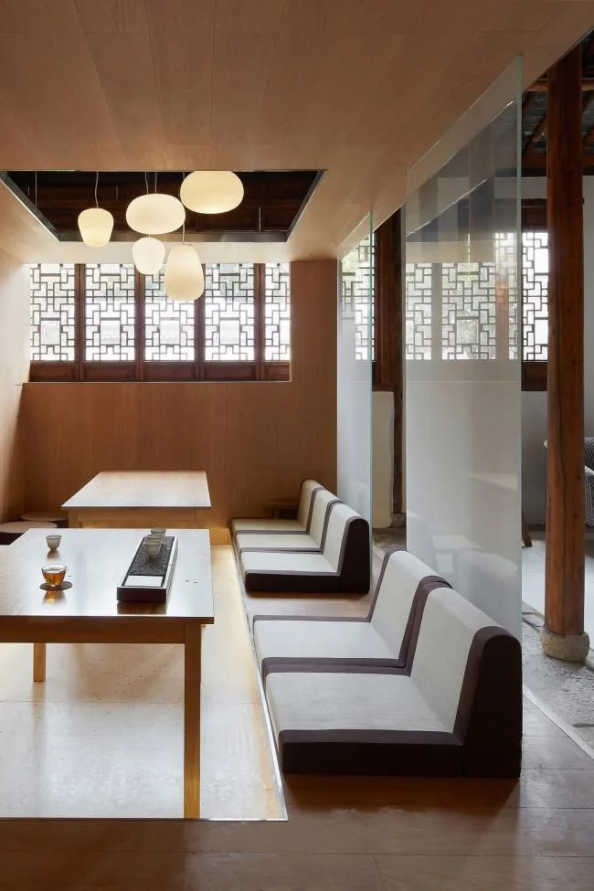 BIM architecture | Awakening memories, old houses with a sense of vicissitudes and era: Reform of Elegant Tea Court/Nanjing Yueshi Space Design