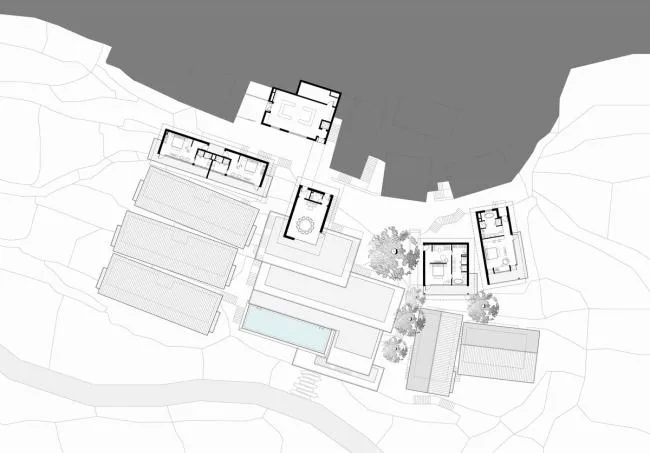 BIM Architecture | Artificial Natural - Songyang Yuanshe · Lanshushan House/Gad · Line+Studio