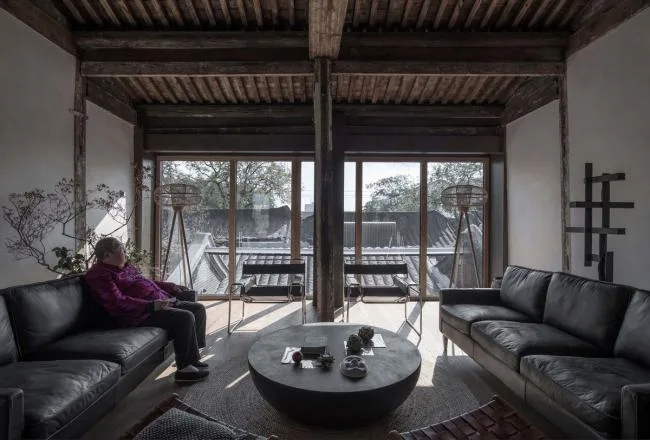 BIM Architecture | Confidential Tavern in Old Beijing Hutongs: Courtyard Reform/IELTS Rui Design Seminar Room