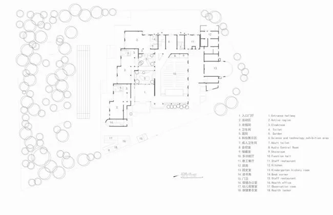 BIM Architecture | Pure Flower Garden Fortress: Shanghai Xuhui Technology Kindergarten/Yuan Xiuwan Architecture Firm