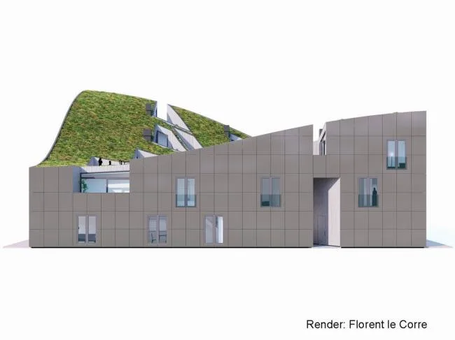 BIM Architecture | Like a Flag Dancing with the Wind: Dutch Hidden Delights Apartments/NL Architects