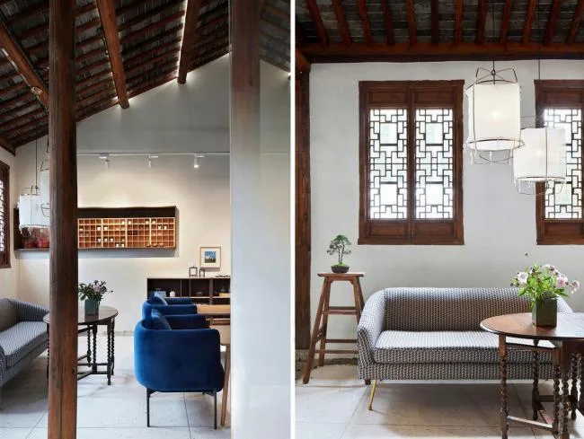 BIM architecture | Awakening memories, old houses with a sense of vicissitudes and era: Reform of Elegant Tea Court/Nanjing Yueshi Space Design