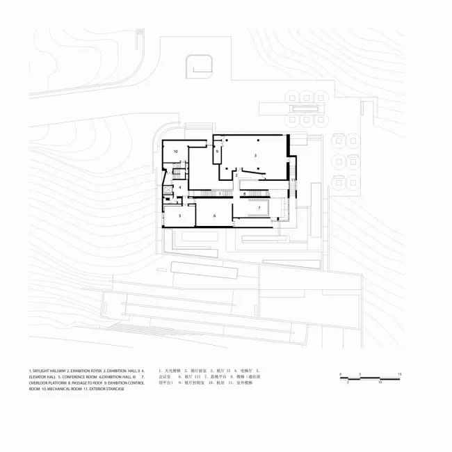 BIM architecture | Solid and profound, unique view of scenic spots: China Resources Group Archives/Studio Link Arc