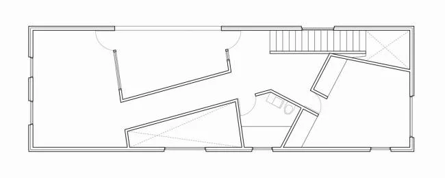 BIM architecture | Roof * * * cutting, restoring the classic modern pure white room/MALL