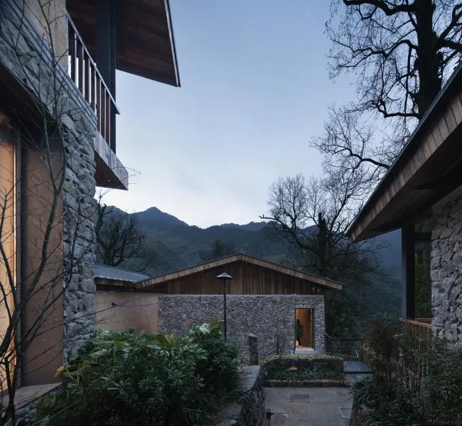 BIM Architecture | Artificial Natural - Songyang Yuanshe · Lanshushan House/Gad · Line+Studio