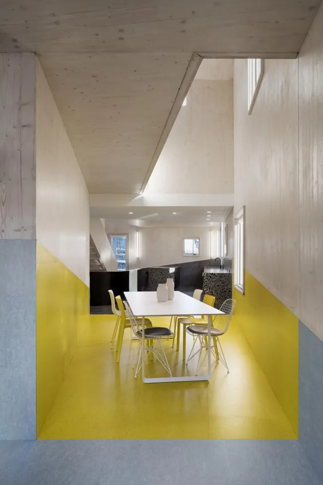 BIM architecture | Roof * * * cutting, restoring the classic modern pure white room/MALL