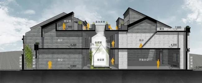 BIM Architecture: Renovation of Xiguan Old Town’s Enning Road and Yongqingfang Street by Vertical Beam Society
