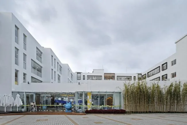 BIM Architecture | Pure Flower Garden Fortress: Shanghai Xuhui Technology Kindergarten/Yuan Xiuwan Architecture Firm