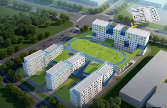 BIM and Prefabricated Architecture | Building Theory · Project Theory | Highlighting the first school project in China to adopt a prefabricated steel and concrete composite structure building system - the first prefabricated school project in Shenzhen (with video)