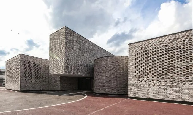 BIM Architecture | Geometric Rhythms Between Square and Circle - Elancourt Music School/Opus 5 Architects