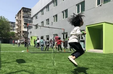 BIM Architecture: Creating a Children's 'Island' at Yitu School Beijing Campus by Crossboundaries-BIM WORLD