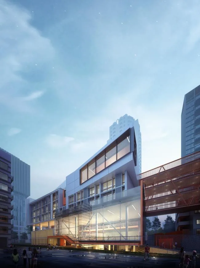 BIM Architecture | Design for Tomorrow | Reform and Architectural Design of Dongchang Primary School in Shenzhen/HYP-ARCH by Hope Group