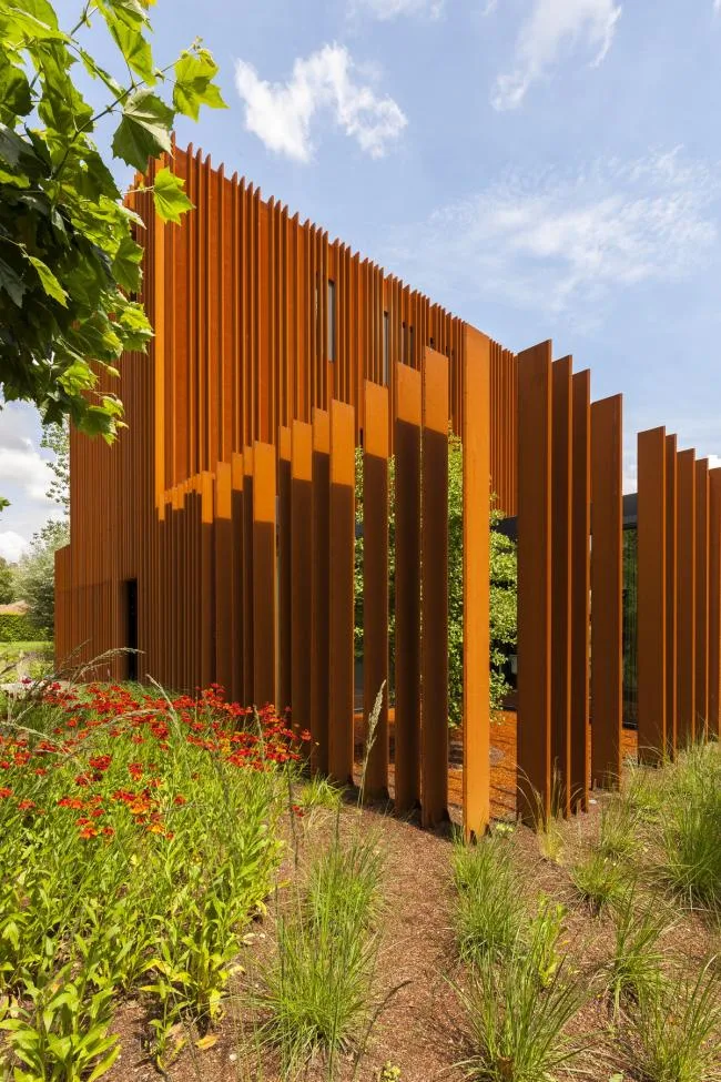 BIM Architecture | Belgian Weathering Steel Room/DMOA Architecten