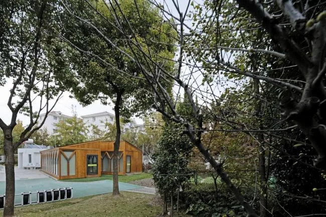 BIM Architecture | Pure Flower Garden Fortress: Shanghai Xuhui Technology Kindergarten/Yuan Xiuwan Architecture Firm