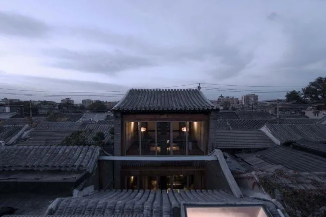 BIM Architecture | Confidential Tavern in Old Beijing Hutongs: Courtyard Reform/IELTS Rui Design Seminar Room